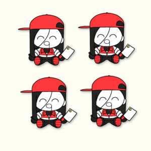 Butcher Vanity Plush 4PCS